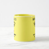 Mug Retraitée 2023 Femmes Retraite Face Lèvres Lunette (Centre)