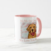 Mug Retriever doré (Devant droit)