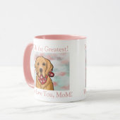 Mug Retriever doré (Devant gauche)