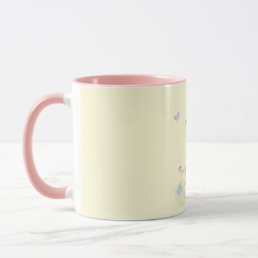 Mug Retriever doré Bunny de Pâques (Gauche)