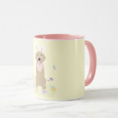 Mug Retriever doré Bunny de Pâques (Devant droit)