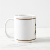 Mug retriever doré peint personnalisable (Gauche)