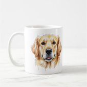 Mug retriever doré personnalisé (Gauche)