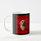 Mug Retriever doré Saint-Valentin (Gauche)