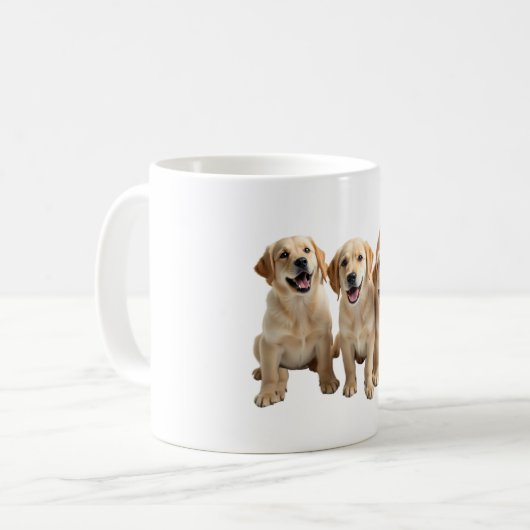 Mug Retriever joyeux (Devant gauche)