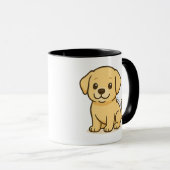 Mug Retriever Labrador jaune  (Devant droit)