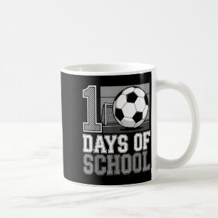 Mug Rétro 100 Jours D'école Football Enseignant Élève
