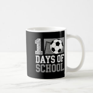Mug Rétro 100 jours d'école Football Enseignant Élève 