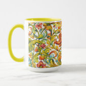 Mug Rétro 1696 Baroque Rococo Oiseaux Dans La Frise De (Gauche)
