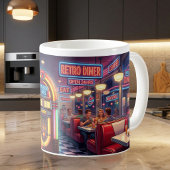 Mug Retro 1950s Diner Neon