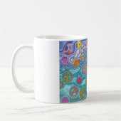 Mug Retro 60s paisible Vagues d'océan Cadeaux (Gauche)