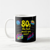 Mug Retro 80s : la meilleure époque musicale ! (Gauche)