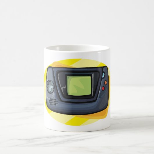 Mug Retro 90s Handheld Game Console Gamer (Centre)