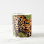 Mug Rétro Afrique Guépard Scénique (Centre)