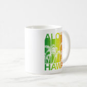 Mug Retro Aloha Hawaii (Devant droit)