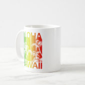Mug Retro Aloha Hawaii (Devant gauche)