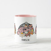 Mug Retro années 70 Boogie Disco Danse Mariage Enterre (Centre)