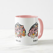 Mug Retro années 70 Boogie Disco Danse Mariage Enterre (Devant droit)