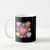 Mug Retro Anti Valentines Funny Valentine Candy Heart  (Gauche)