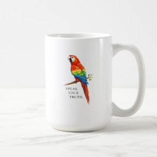 Mug Retro Ara Macao Cottagecore Exprimez Votre Vérité