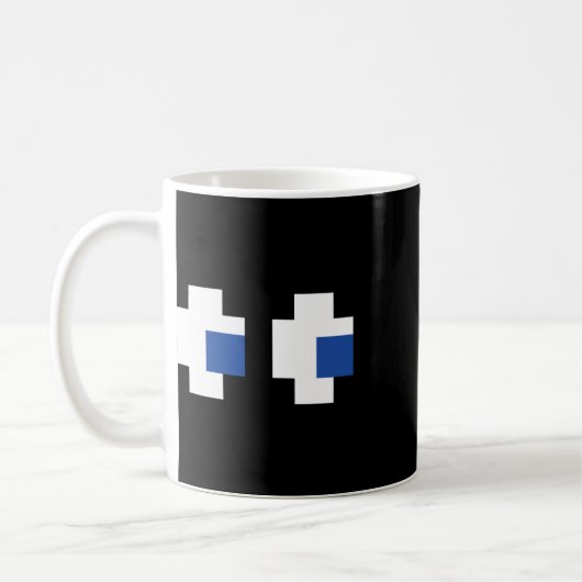 Mug Retro Arcade Gaming Halloween Ghost Partner Group (Gauche)