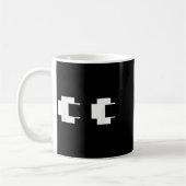 Mug Retro Arcade Video Game Ghost Eyes Halloween Group (Gauche)