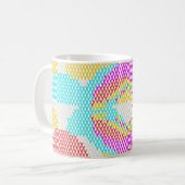 Mug Retro Art Nouveau Pattern  (Devant gauche)