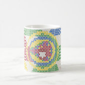 Mug Retro Art Nouveau Pattern  (Centre)