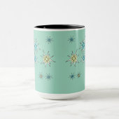 Mug Retro Atomique Cool Chat & Étoiles Mid Century (Centre)