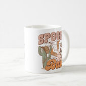 Mug Rétro "Babe Éffrayant" Western Aesthétique (Devant droit)