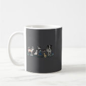 Mug Retro Barnyard Animals Meme Farm Animals Hanging C (Gauche)