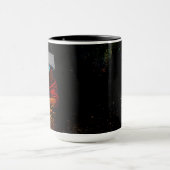 Mug Retro Bear With Cheese Grater Hat and Sunglasses (Centre)