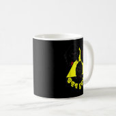Mug Retro Bee Tee - shirts Gees Cartoons FanArt (Devant droit)