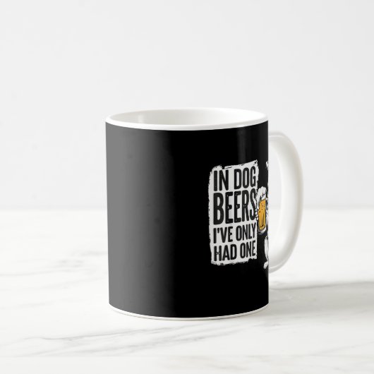 Mug Retro Beer Pun Bar Pub Crawl Party Men - Funny Bee (Devant droit)