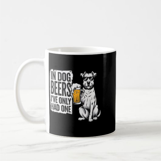 Mug Retro Beer Pun Bar Pub Crawl Party Men - Funny Bee (Gauche)