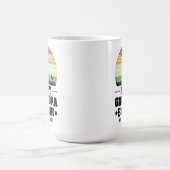 Mug Retro Best Grandpa By Par Golf | Jour des grands-p (Centre)