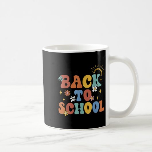 Mug Retro Bienvenue À L'École Appréciation Des Enseign (Droite)