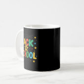 Mug Retro Bienvenue À L'École Appréciation Des Enseign (Devant gauche)