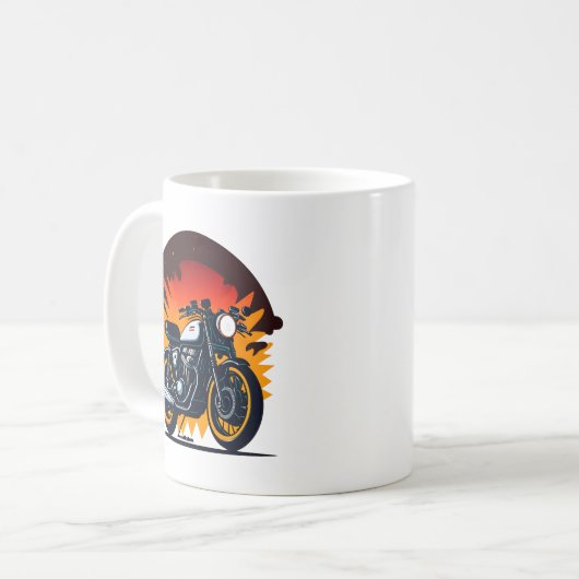 Mug Retro Biker (Devant gauche)