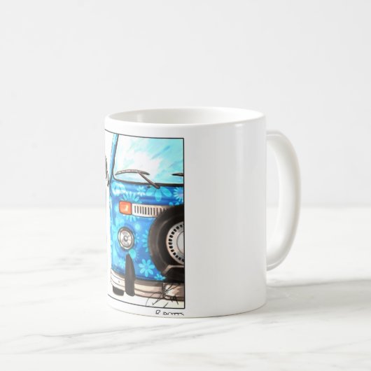 Mug Retro bil (Devant droit)