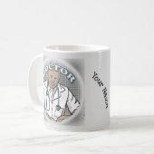 Mug Retro black Homme Doctor (Devant gauche)