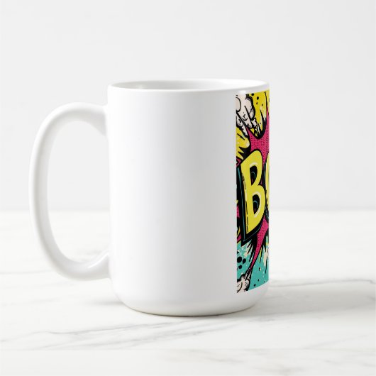 Mug Retro Boombox Blast (Gauche)