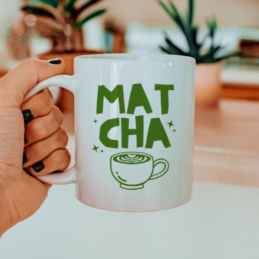 Mug Retro Branché Amoureux Matcha Doodle