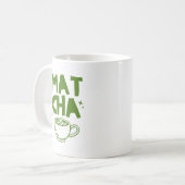 Mug Retro Branché Amoureux Matcha Doodle (Devant gauche)