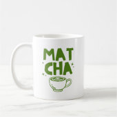 Mug Retro Branché Amoureux Matcha Doodle (Gauche)
