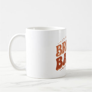 Mug Retro Bride's Babes Terracotta Enterrement de Vie 