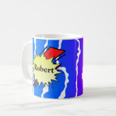 Mug Retro bubble color comic (Devant gauche)