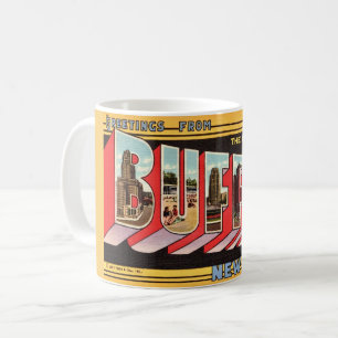Mug Rétro Buffalo New York