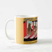 Mug Rétro Buffalo New York (Gauche)