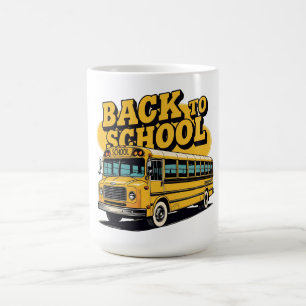 Mug Retro Bus scolaire Retour à l'école Enfants